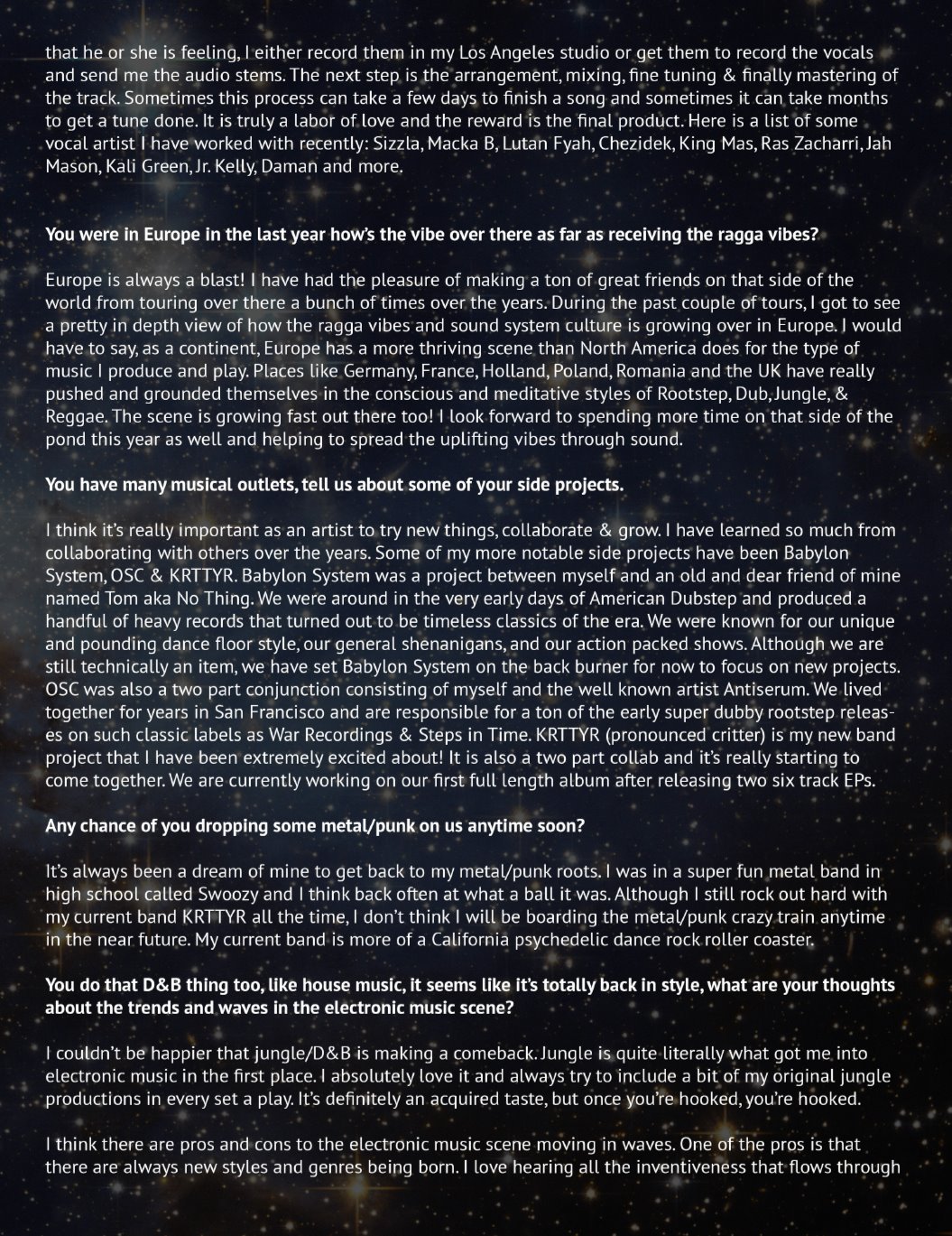 Page Background