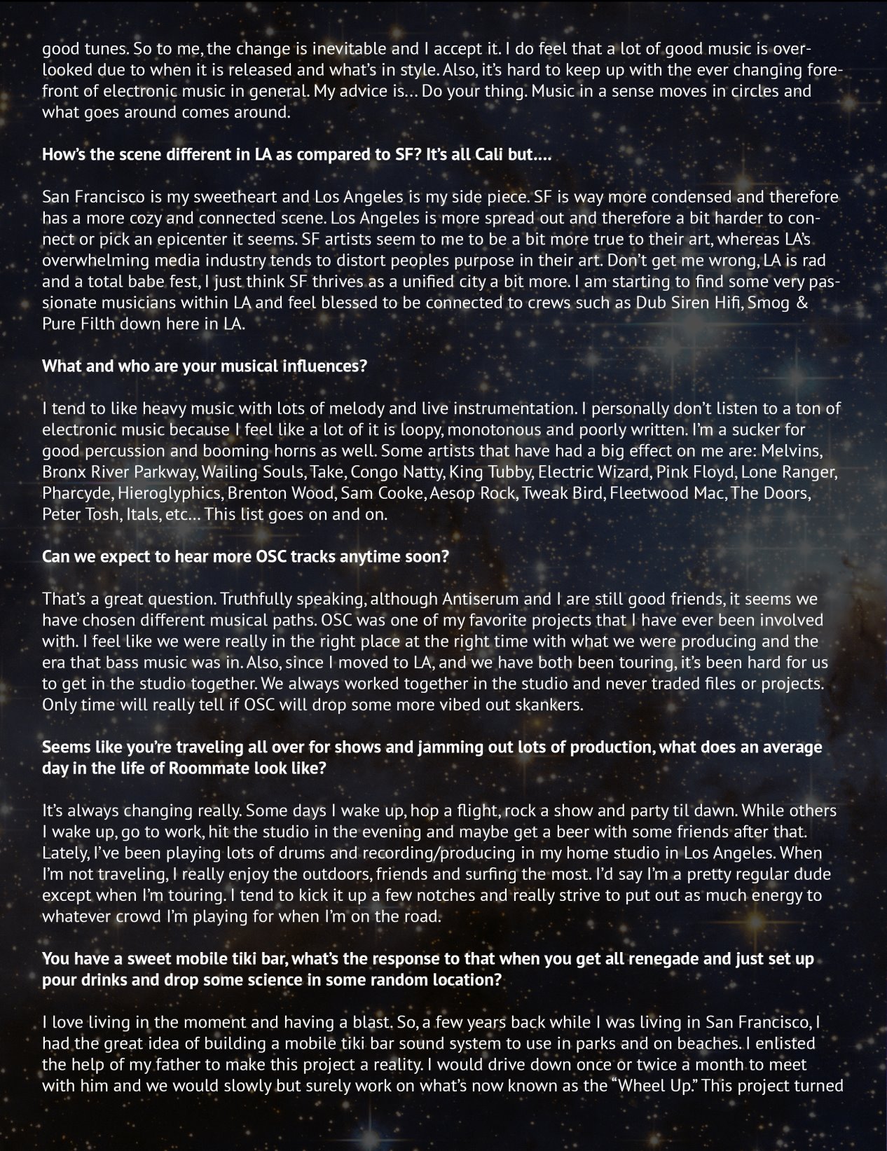 Page Background